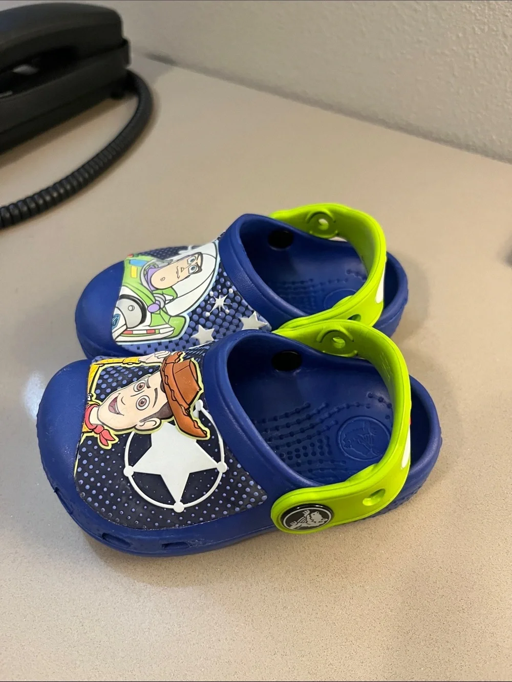 Crocs Disney Toy Story Sandals Shoes Size 4-5 Child